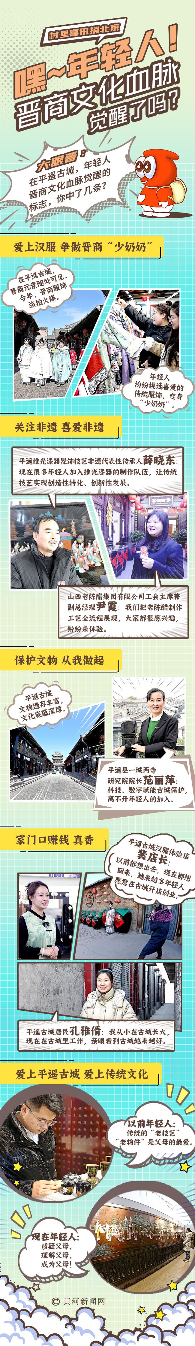 村里喜訊捎北京 | 創(chuàng)意漫畫：嘿，年輕人！晉商文化血脈覺醒了嗎？