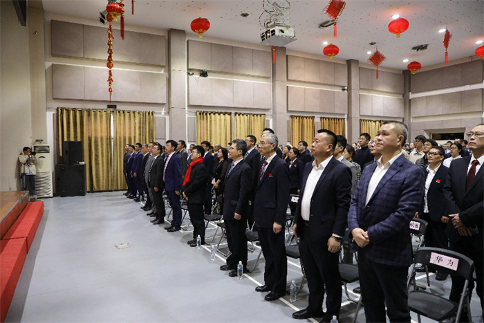 “溫暖迎春·共慶中國(guó)年”活動(dòng)現(xiàn)場(chǎng)。中國(guó)駐阿爾及利亞大使館供圖